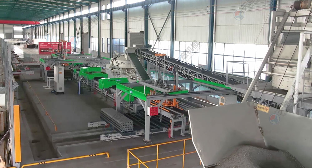 擠壓墻板生產線