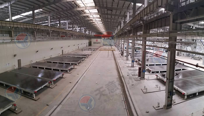 PC中央擺渡車生產線